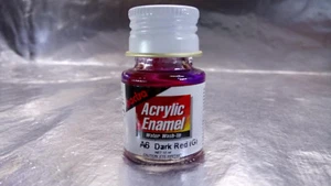 * Pactra Farbe A6 dunkelrot Acryl Emaille Wasser WashUp 10ml Flasche - Bild 1 von 1