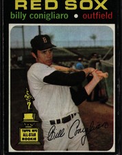 1971 Topps Billy Conigliaro #114 Boston Red Sox  8442