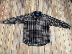 Pendleton- Coat Flannel- Virgin Wool- Kids Size Large - Picture 1 of 4