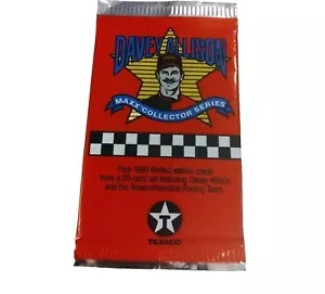 1993 Maxx DAVEY ALLISON 4 Card NASCAR Wax Pack - Sealed - Picture 1 of 4