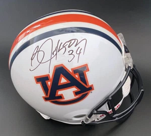 Casco Bo Jackson FIRMADO Auburn Tigers Feisman #34 ITP PSA/ADN AUTOGRAFIADO - Imagen 1 de 3