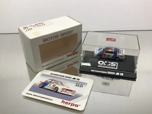 HERPA 3531 BMW E30 M3 DTM SCHNITZER #3 CECOTTO -1:87 H0- GOOD IN BOX - 319 - Imagen 1 de 5