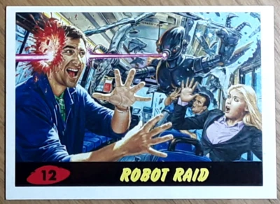 2015 Mars Attacks Occupation Heritage Card 12 ROBOT RAID. New Top Loader. - Image 1 of 3
