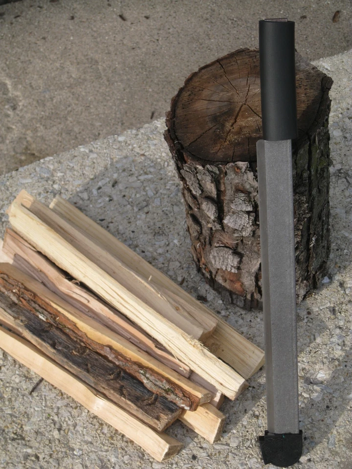 Firewood Kindling Splitter, High Strength Steel Kindling maker, 1/4 Log Splitter - Image 1 of 4