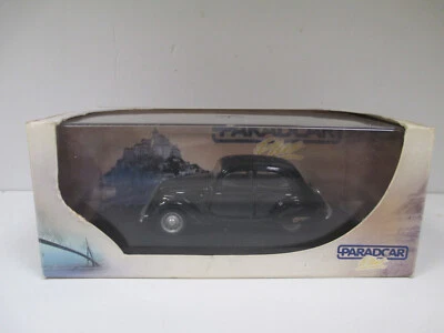 PEUGEOT 202 BERLINE Noir Black Schwarz 1938 par PARADCAR 085 au 1/43 - Photo 1/4