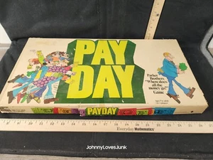 Vintage Payday Board Game by Parker Brothers Used Complete - Picture 1 of 2
