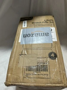 Stretch Wrap Industrial Strength 4 Pack 15 x 1000 Sq Ft - 80 Gauge Thick - Picture 1 of 7