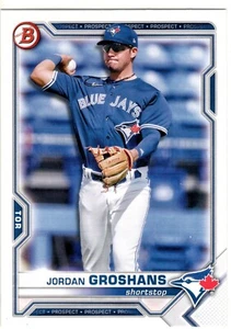Jordan Groshans Toronto Blue Jays 2021 Bowman Draft - Imagen 1 de 2