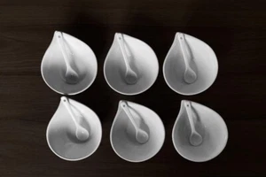 Dipschalen Snackschalen 12 Tlg. Set mit Löffel - Bild 1 von 3