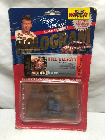 1992 - Wheels Racing - Silver Edition - Bill Elliott - Hologram & AuthenTicket Cover