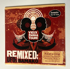 VIEUX FARKA TOURE "REMIXED: UFO's Over Bamako" PROMO CD EX 11 Tracks