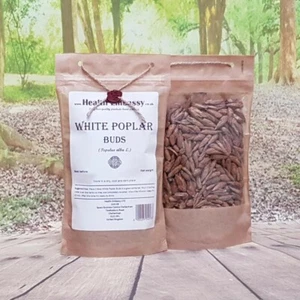 Weiße Pappelknospen (Populus alba) Health Embassy 100 % natürlicher loser Kräutertee - Bild 1 von 2
