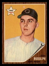 1962 Topps Baseball #191 to  #265 - Complete your set - Pick your card