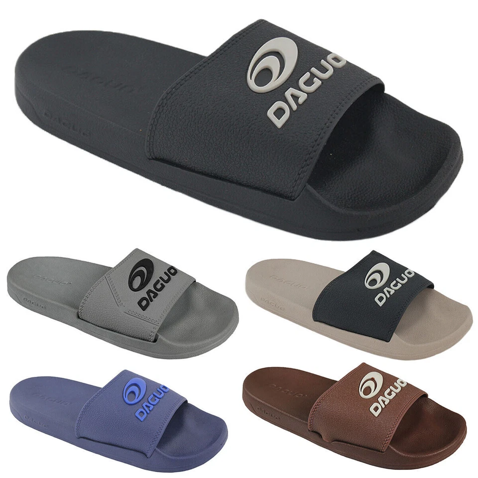 MENS SUMMER FLIP FLOPS SLIDERS DESIGNER BEACH MULES POOL SLIP ON SANDALS SHOES