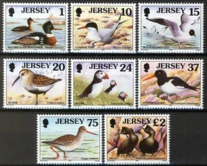 Camiseta deportiva 1997, estampillas definitivas: conjunto de aves marinas y zancudosas sin montar o nunca montada, Mi 765I-72I - Imagen 1 de 1