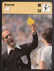 Peter Risi Fc Zurich & Fifa Referee Jean Dubach Soccer 1977 Sportscaster Card