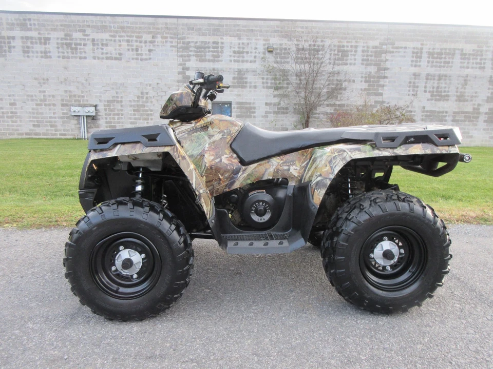 2012 POLARIS SPORTSMAN 500 HO 4X4 CHEAP SHIPPING LOW HRS 500HO PURSUIT CAMO XP - Image 1 of 4