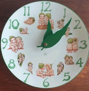 May Gibbs "Gumnut Time" Wall Clock - Limited Edition, 1990s Bradford Editions - Picture 1 of 11
