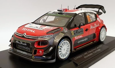 Norev 1/18 Scale Model 181636 - Citroen C3 WRC 2018 Monet Carlo 2018 - Image 1 of 4