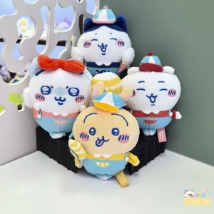 Chiikawa simpatico parco divertimenti 10 cm/4 pollici portachiavi peluche bambola fan regalo da collezione - Foto 1 di 25