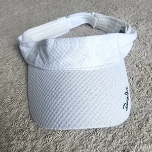 Cappello Berretto Panama Jack Visiera Bianco Regolabile Twill Logo Scritta - Foto 1 di 10
