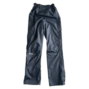 Berghaus Hydroshell Trousers Waterproof Rain Hiking Outdoors Black Womens Uk8 - Picture 1 of 8