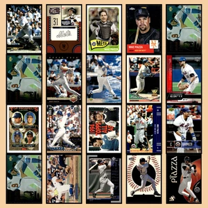 Mike Piazza Lot 20 Baseball Cards 1994 Pinnacle Los Angeles Dodgers Set MLB NM - Picture 1 of 23