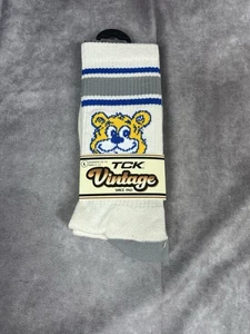 Unisex TCK Vintage UCLA Bear Crew Socken Wmns 10-13 Herren 9-12 Streifen College - Bild 1 von 3