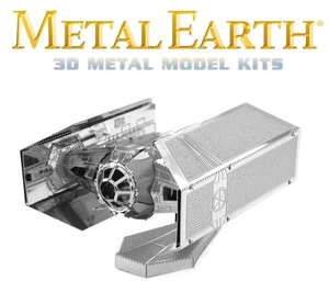 Fascinations Metal Earth Star Wars Darth Vader's TIE Fighter Laser Cut 3D Model - Picture 1 of 1
