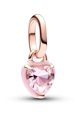 PANDORA Schmuck Mini-Anhänger Chakra Herz Roségoldfarben 783042C01 - Bild 1 von 4