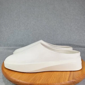 Wolf & Shepherd Cruise Mule Slip On Shoes Unisex 7.5 Men Women 9 White Flats - Picture 1 of 11