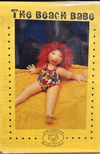 The Beach Babe By Jane Coughlaw Doll Pattern - Picture 1 of 2
