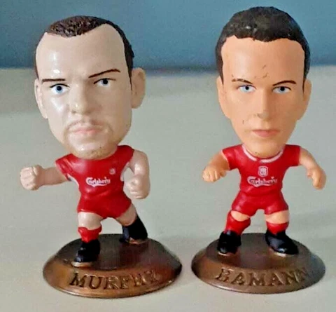 Corinthian ProStars MicroStars 2004 - Murphy & Hamann - Liverpool - Gold Base Cover