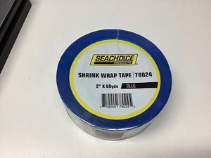 1 Roll Seachoice 78024 Shrink Wrap Tape 2” X 60yd Blue Boat Marine Cheap Now New - Picture 1 of 6