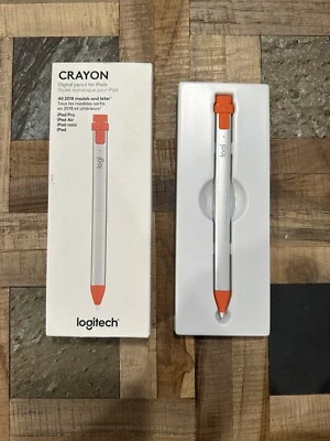 Logitech 914-000033 Crayon Digital Pencil for All iPad Models Orange Foto 1 de 2
