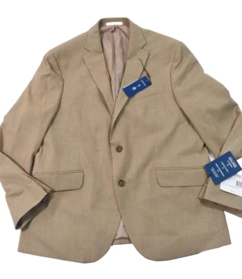 Kenneth Cole Reaction Mens Coat Jacket Suit Blazer New 38R Brown Textured - Image 1 of 4