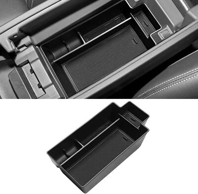 Se adapta a Nissan Rogue 2021-2025 consola central reposabrazos caja de almacenamiento bandejas organizadoras Foto 1 de 4