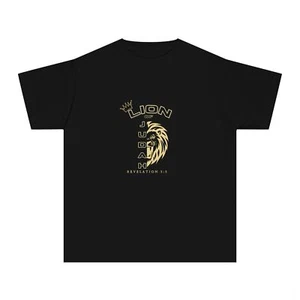 Lion of Judah (Youth descendent Hebrew Tee) - Picture 1 of 13