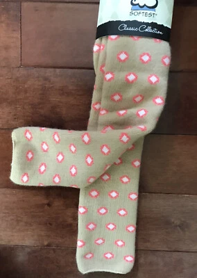 Women’s World’s Softest Socks Over The Calf Socks  - 1 Pair OS Gingerbread New - Image 1 of 4