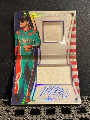 Myatt Snider 2023 National Treasures  American Treasures  Auto Booklet  #39/49 - Image 1 of 2