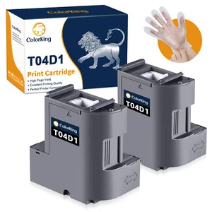 2x T04D1 T04D100 Genuine Maintenance Box for Epson EcoTank ET-15000 Printer - Picture 1 of 4