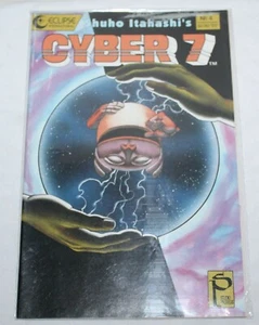 Cyber 7 #4 Shuho Itahashi 1989 Comic Eclipse Comics Studio Proteus - Picture 1 of 2