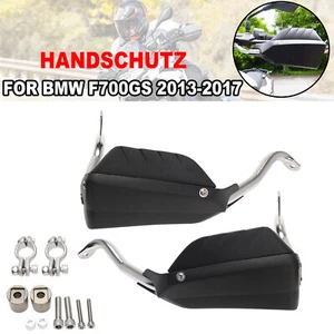 1 Pair Handguards For BMW F700GS 2013-2017 Handlebar Windshield + Bracket - Picture 1 of 11