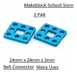 2 Stück Makeblock Gürtelverbinder 6061 Aluminium Open Source - Bild 1 von 3