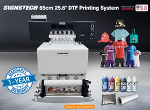 New 65cm 25.6" DTF Printer+Powder Shaker Fabrics T-shirt Printing Textile+Bonus! - Picture 1 of 7