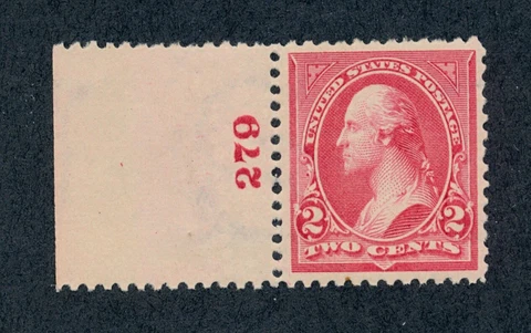 drbobstamps US Scott #267 Mint NH Stamp, Plate # Single Cat $16 Cover