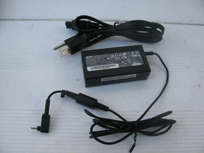 CARGADOR ADAPTADOR AC ACER Y CABLE DE 3 CLAVIJAS 19 voltios Foto 1 de 2