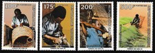 Gabun - Handwerk Satz postfrisch 1991 Mi. 1085-1088