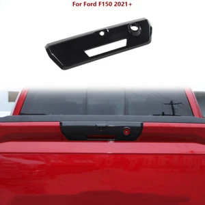 Black Rear Tailgate Door Handle Decor Cover Trim For Ford F150 2021+ Accessories - Imagen 1 de 13