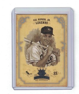 2004 Diamond Kings Silver Sepia #160 Cal Ripken 24/50